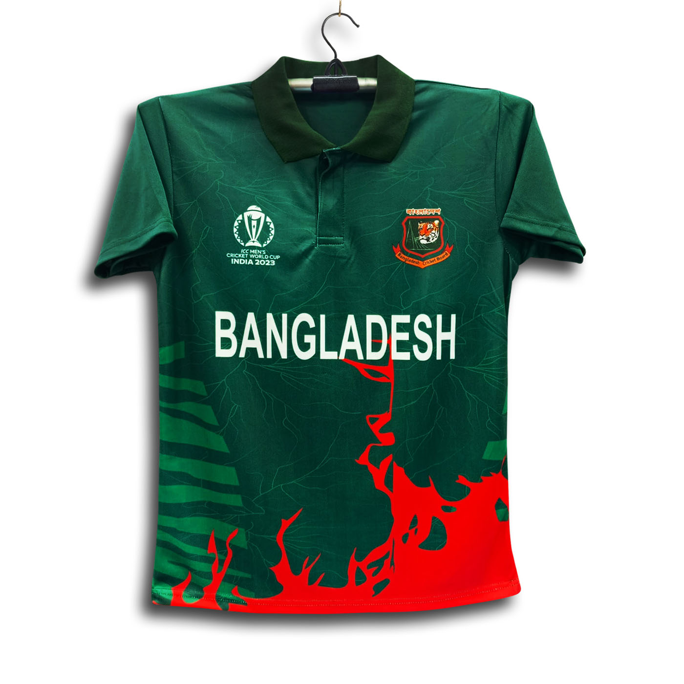 Bangladesh Cricket Jersey  Short sheeve Collar Jersey For Men 2025/26