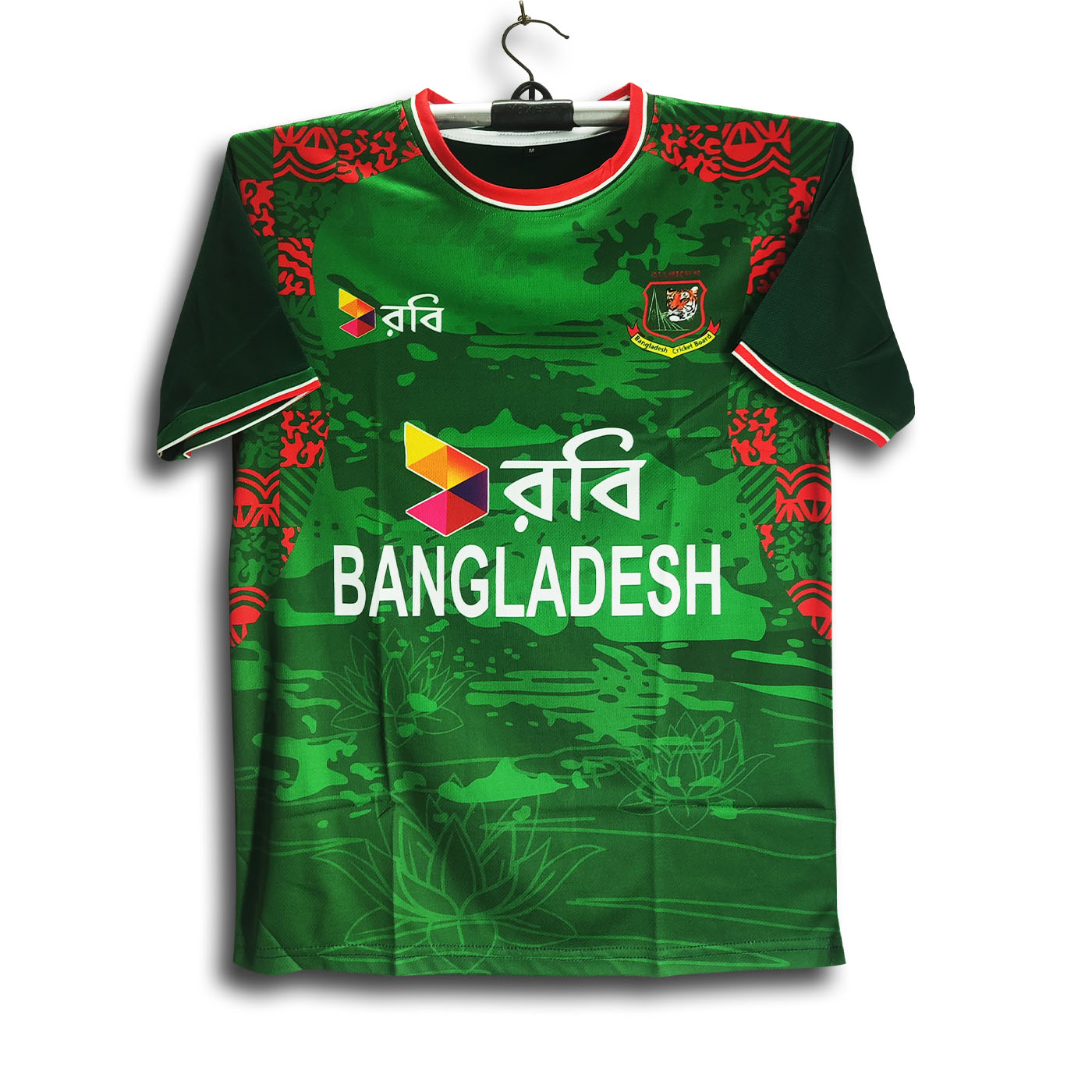 Bangladesh Short Sleeve Cricket Jersey For Men - Robi Cricket Jersey - Bangladesh Cricket Jersey 2025/26