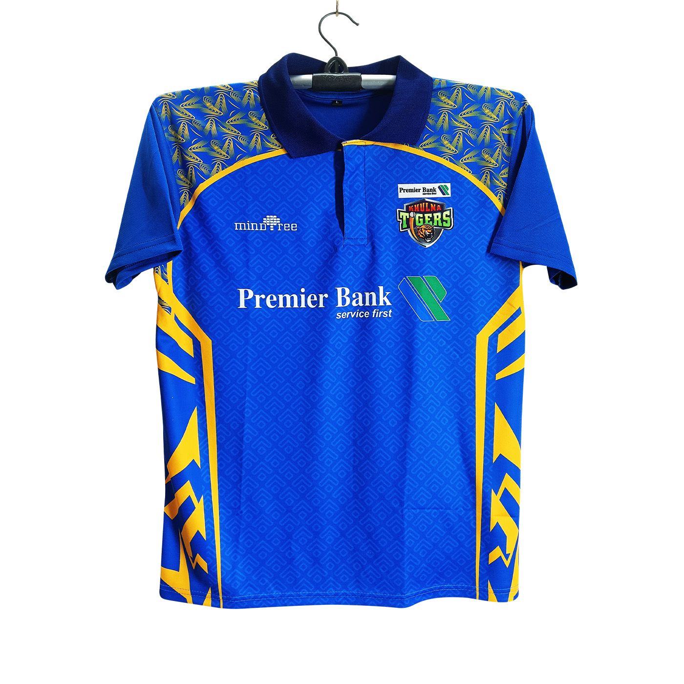 Khulna Tigers Short Sleeve Collar Polo Jersey For Men - BPL Polo Jersey - Khulna BPL Jersey 2025/26