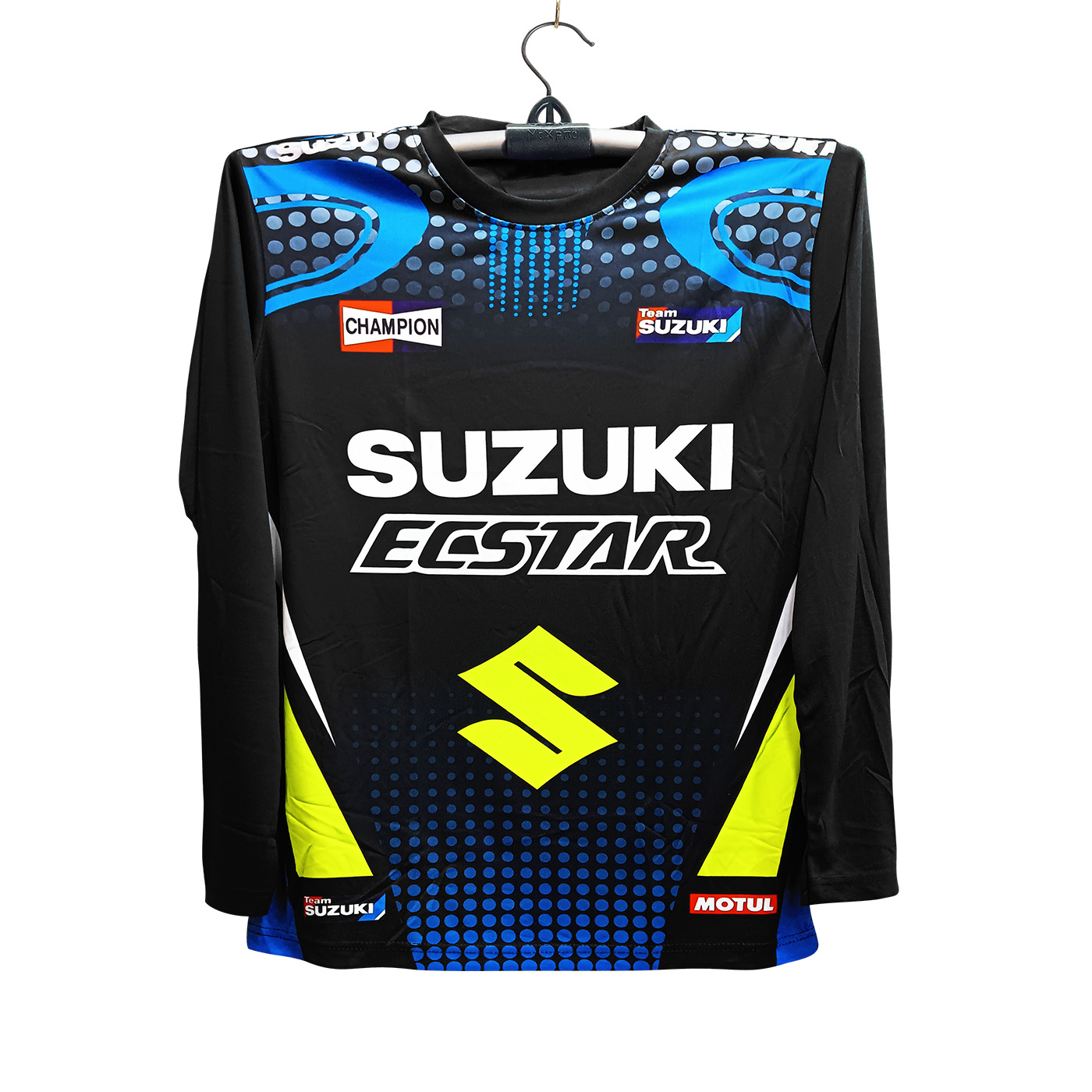 Suzuki Full sleeve Bike Jersey For Men - Suzuki Ecstar Jersey - Suzuki Bike Jersey For Men 2025/26