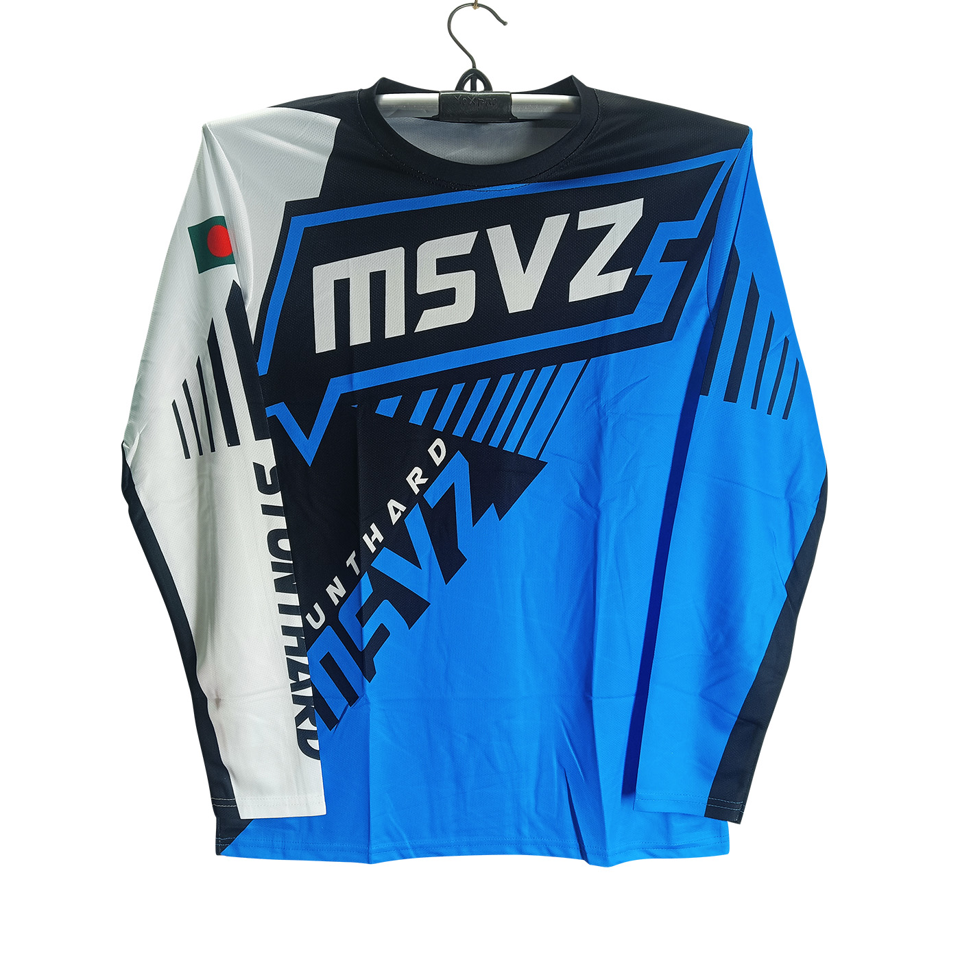 MSVZ Bangladesh Full Sleeve Bike Jersey For Man - Bike T Shirt For Man - MSVZ Bike Jersey 2025/26