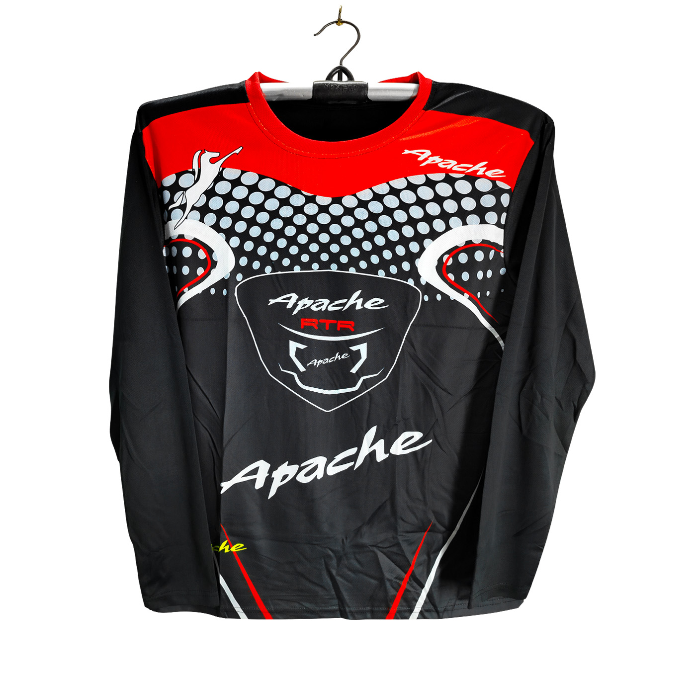 Apache Full Sleeve Bike Jersey For Man - Bike T shirt For Man - Apache Bike Jersey 2025/26