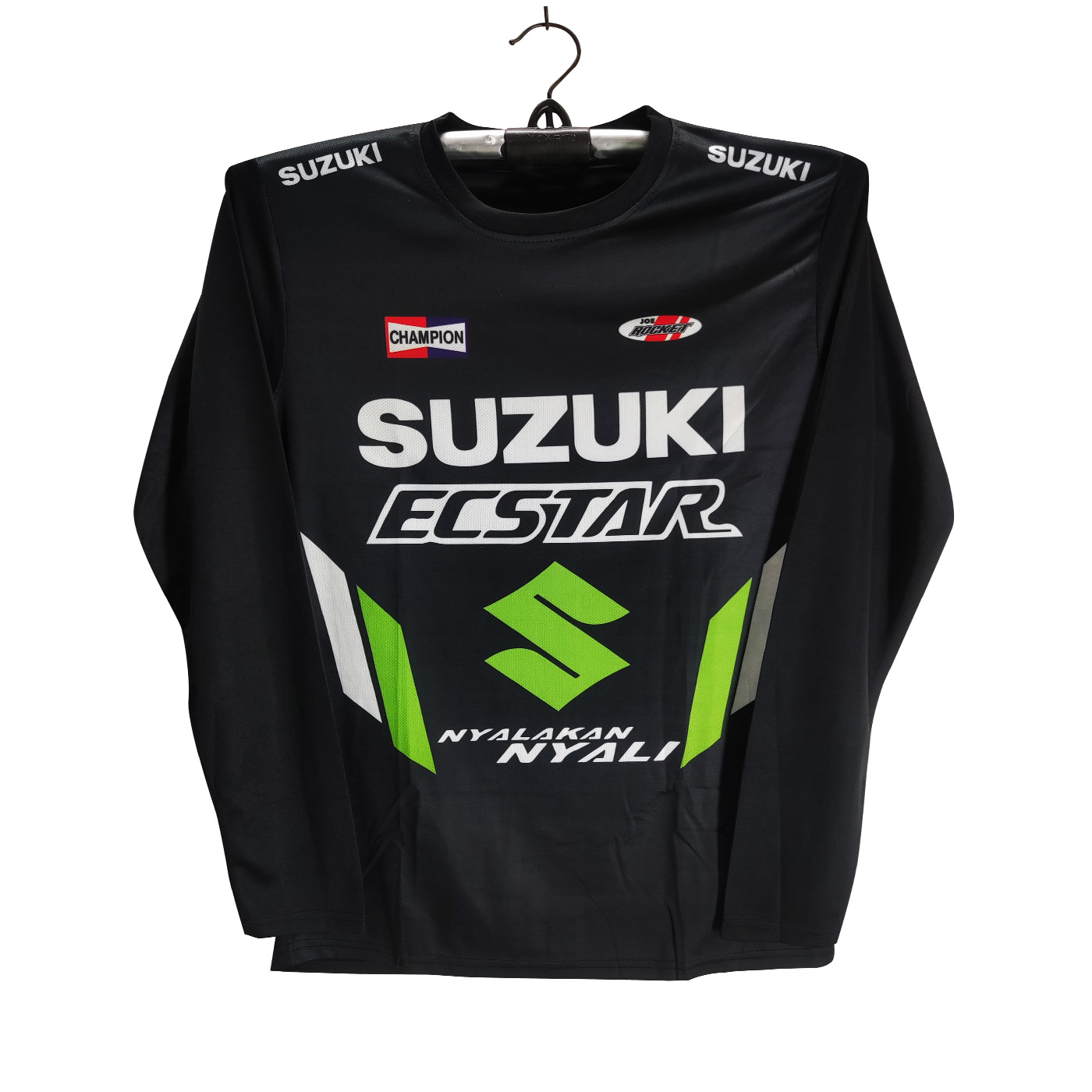 Suzuki Full Sleeve Bike Jersey For Man - Bike t shirt for man - Suzuki Bike Jersey 2025/26