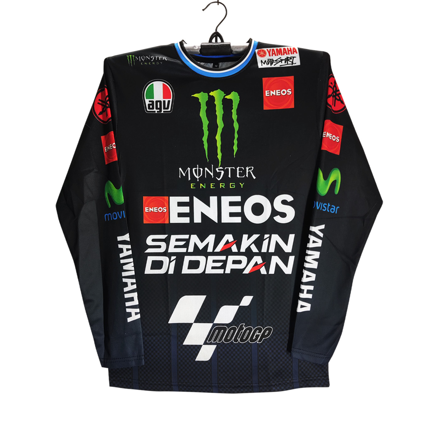 Monster Full Sleeve Bike Jersey For Men - Yamaha Bike Jersey - Monster Bike Jersey 2025/26