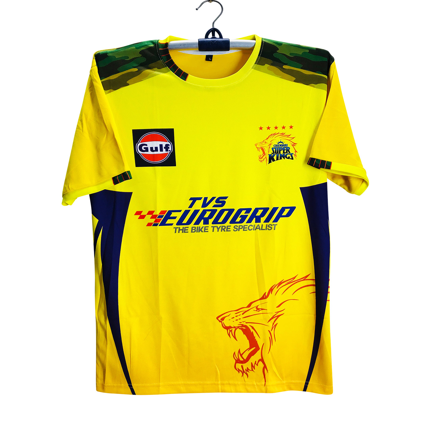 Chennai Super King Short Sleeve IPL Jersey For Men - CSK IPL Jersey - Chennai Jersey 2025/26