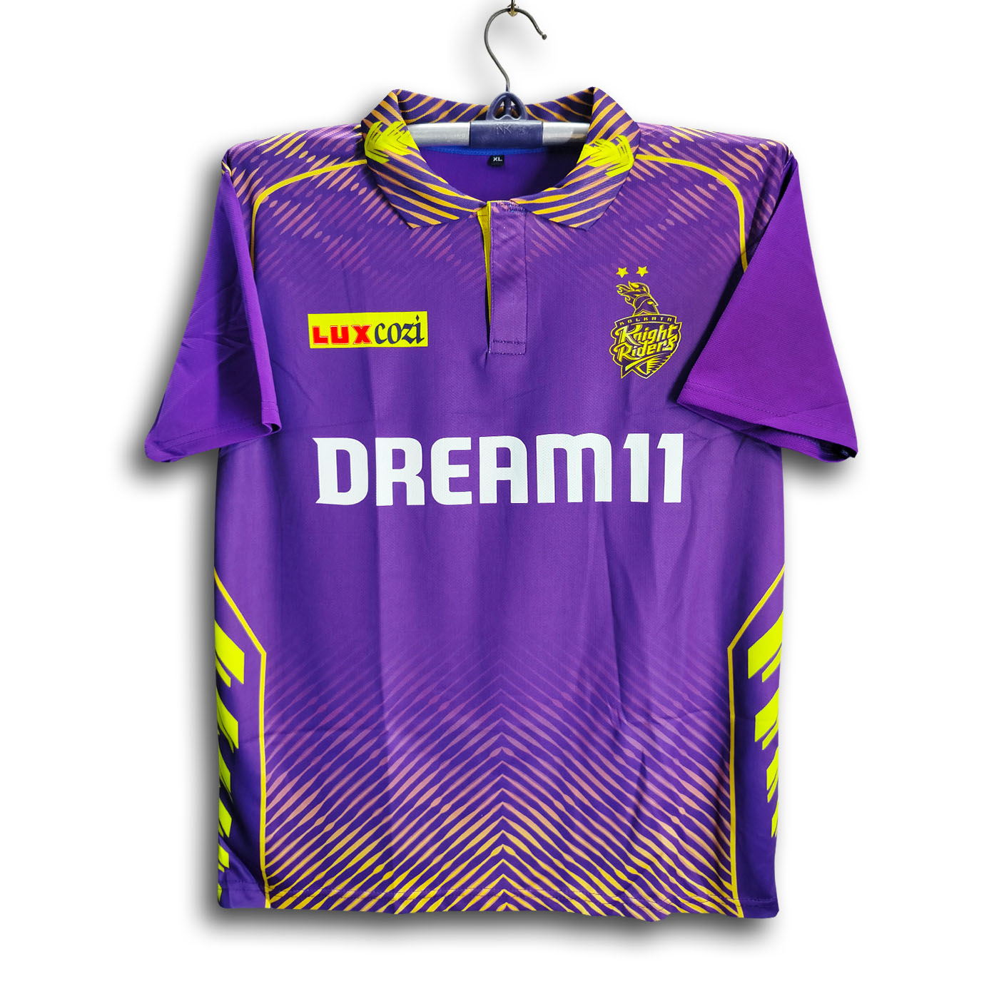 Kolkata Knight Riders Short sheeve Collar Polo IPL Jersey For Men - KKR IPL Jersey - KKR Kalkata Jersey 2025/26