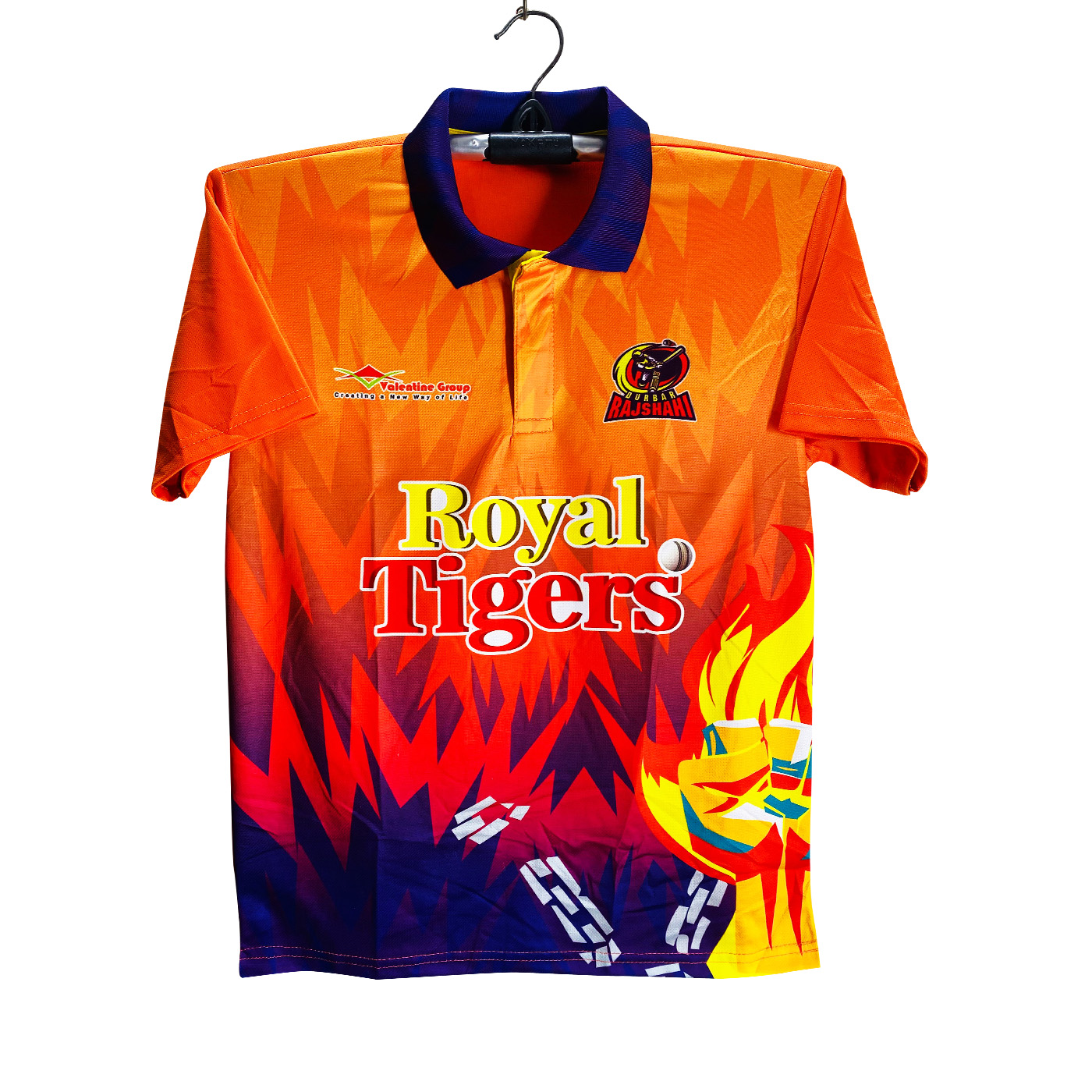 Durbar Rajshahi Short Sleeve Polo Cricket Jersey For Men
