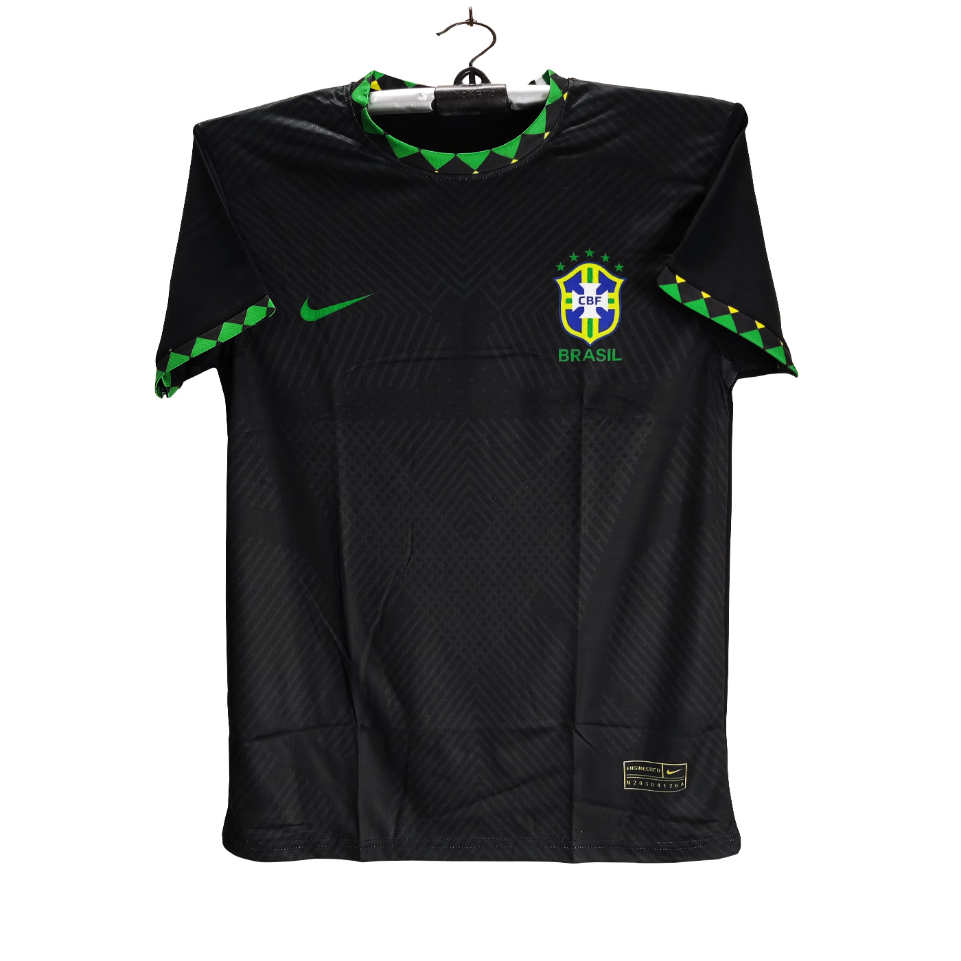 Brazil Short Sleeve Football Jersey For Man